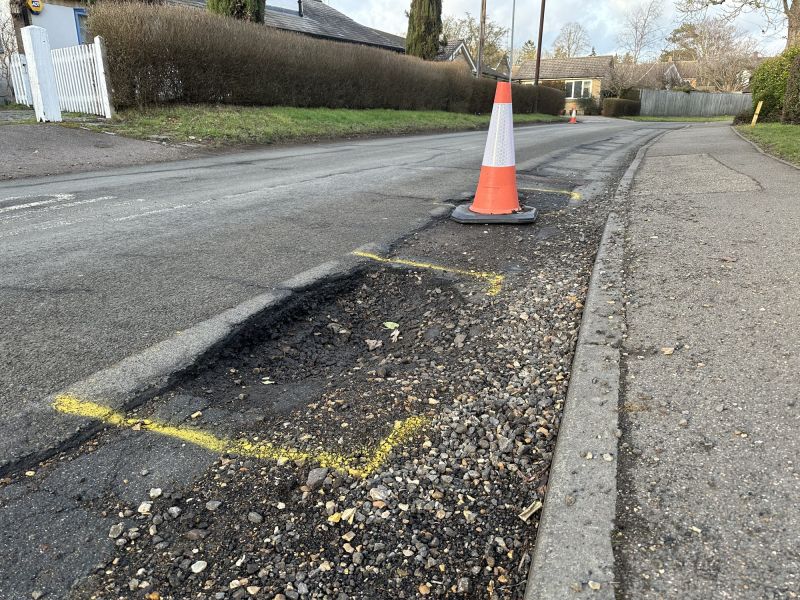 Enhance Safety By Patching Potholes!